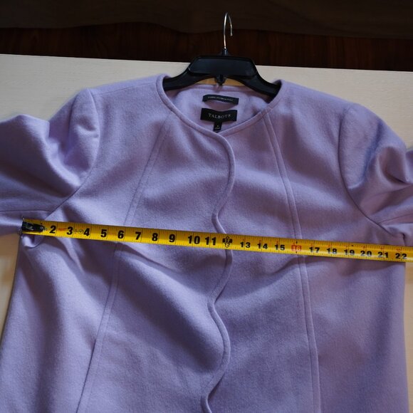 Talbots Blazer size 16 Lavender color - Picture 8 of 9